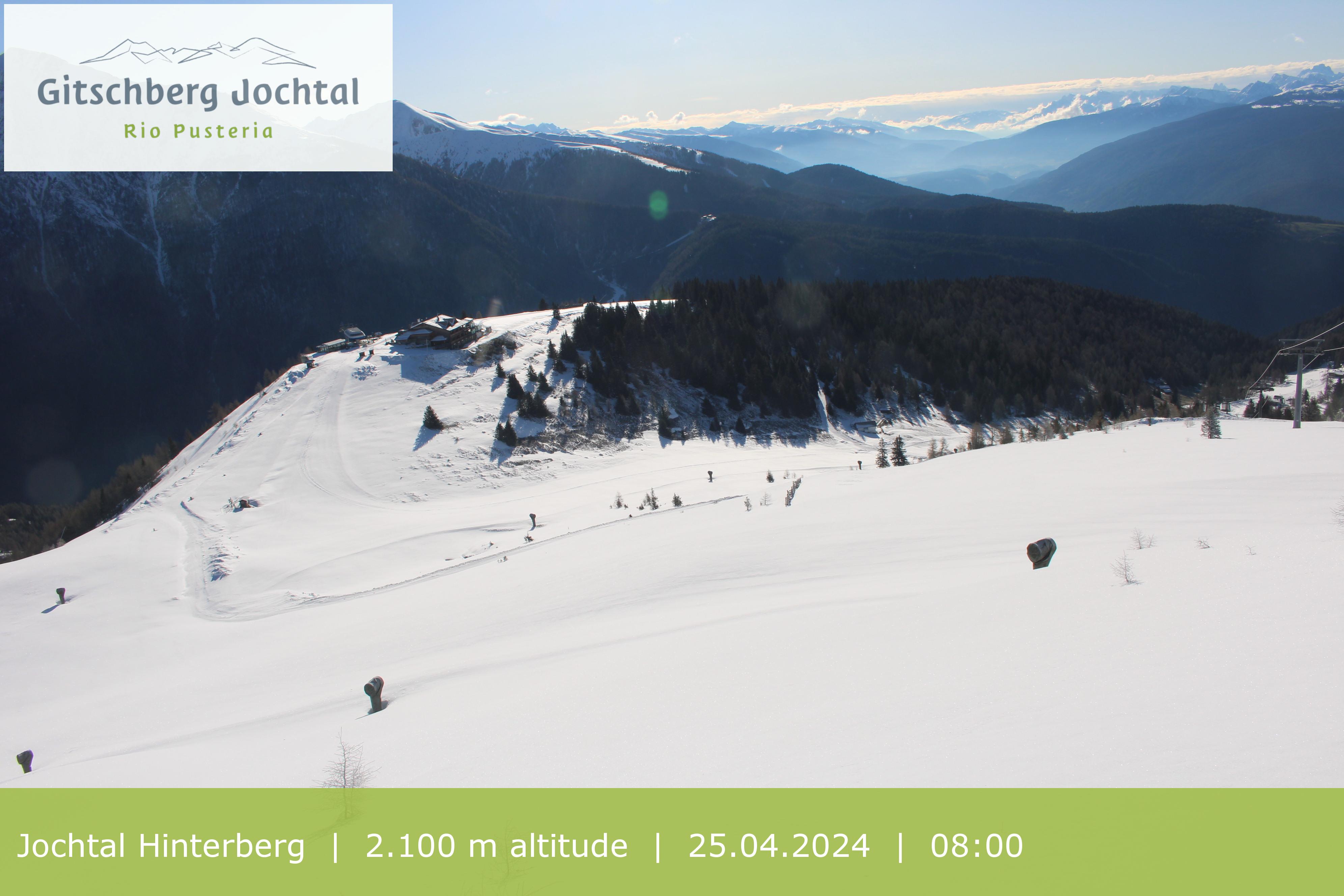 Webcam of the mountain station Gitschberg Jochtal